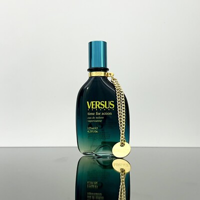 Versace VERSUS TIME FOR ACTION *UNISEX* 4.2oz-125ml EDT Spray DISCONTINUED (HD13