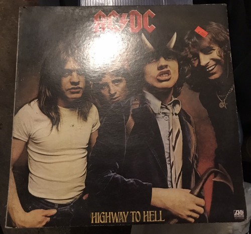 AC/DC Highway to Hell Vinyl LP Record Album - VG