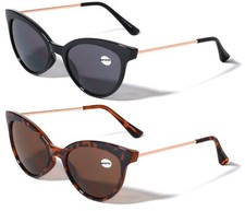 2 Pairs Women Bifocal Reading Sunglasses Outdoor Reader Glasses Cateye Vintage