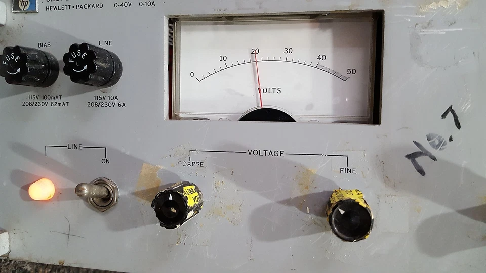 HP 6267B DC Power-Supply 0-40VDC @0-10A, 115±10%VAC input SER.1125A 0 1073 - Image 3 of 4