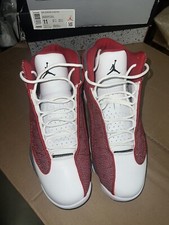 Size 11 - Jordan 13 Red/White - DJ5982600 Red Flints Bred Playoff Preowned