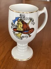 Fire Fighter Coffee Mug 1877 Trumpet RFD 1890 FW Becker Helmet  Firemans Ax 4095