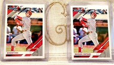 Shohei Ohtani, Angels/Dodgers, 2019 Panini Donruss Base & Nickname #164 🇬