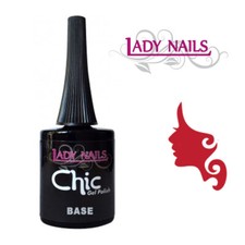 CHIC Base Semipermanente 14 ml Lady Nails Alta Aderenza 