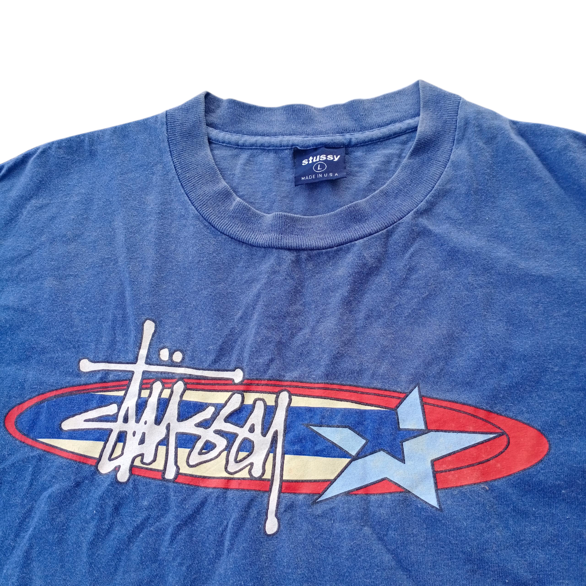 Vintage 90s Stussy Made In USA tshirt t shirt supreme bape tee 