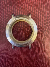 Wittnauer 36MM ALARM MENS WATCH CASE NO BACK 10WA 1216 10K GF RARE Parts Case