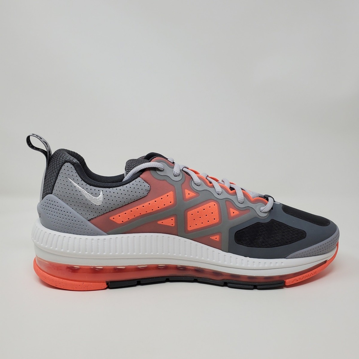 Size 11 - Nike Air Max Genome Light Smoke Grey Bright Mango  display picture 1