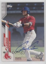 2020 Topps Pro Debut Auto Cameron Cannon #PD-178 Auto z3a