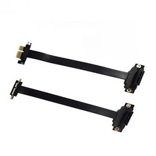 PCI-E 3.0 1X to 1X 90 degree extension cable