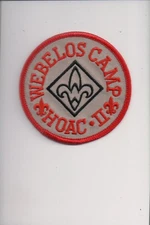 HOAC Webelos Camp patch