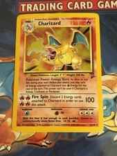 Pokemon TCG Set Base 2 Charizard 4/130 Carta Holo Rara