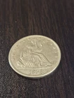 1858-O Seated Liberty Silver Half Dollar + SILVER + Choice AU + No Reserve!