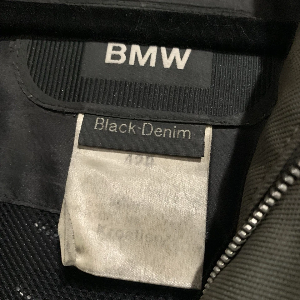 Chaqueta de mezclilla negra BMW talla 102 UE - EE. UU. talla 42 Moto Foto 4 de 4