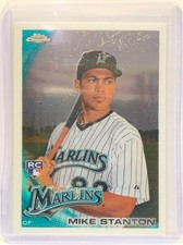 2010 Topps Chrome #190 Giancarlo Mike Stanton RC Rookie Yankees