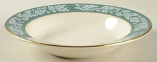 Century Service Teal Green  Rimmed Soup Bowl 54548