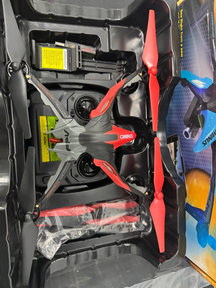 Dromida Ominus UAV Drone Yellow and Black Quadcopter Ready To Fly - Image 2 of 4