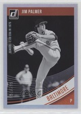 2018 Donruss Variations Stat Line Career Jim Palmer (Black & White) HOF 02v3
