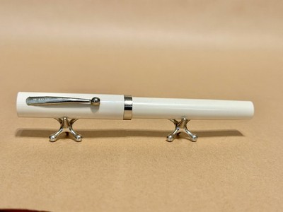 Vintage Sheaffer No Nonsense Ballpoint Pen White Made in USA Needs Refill