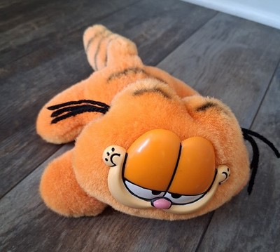 VTG Garfield Plush Floppy Lazy Cat 8'' Stuffed Animal Fine Toy 1978