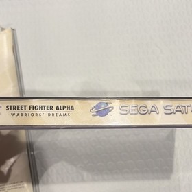 Capcom Street Fighter Alpha Warriors' Dreams Sega Saturn 1995 Fighting READ