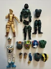 Lot #10 1991 Vintage GI JOE Toy Action figure Body Parts Accessories Cobra Used