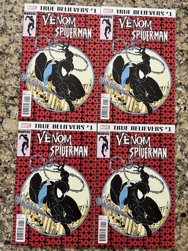 True Believers Venom vs Spider-Man #1, Amazing 300 Marvel 2018 (NM) 4 Copies