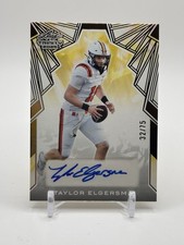 Taylor Elgersma 2025 Leaf Trinity Autographs Bronze /75 - Winnipeg Blue Bombers