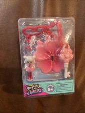 Shopkins Lil Secrets Locket RARE pretty Pink Flower Brand New 