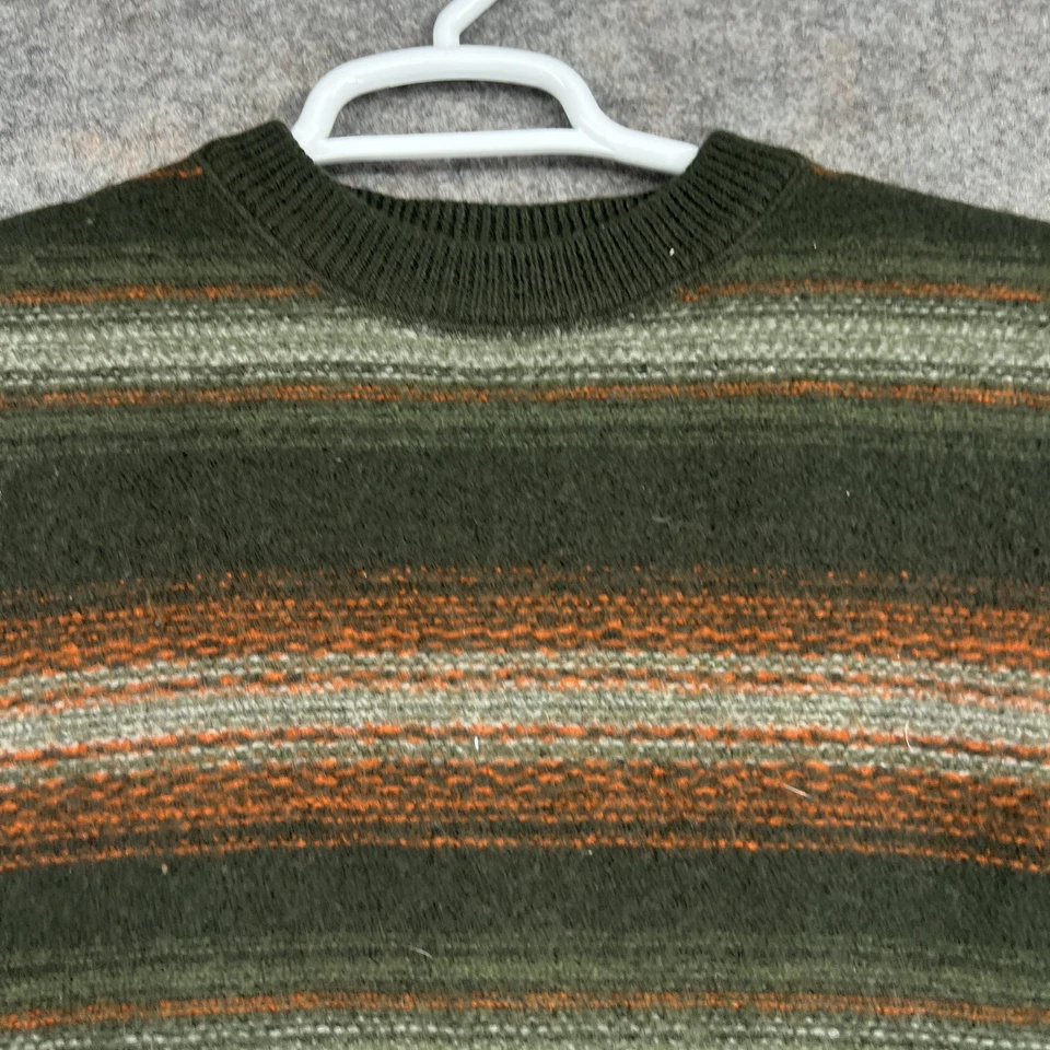 Vintage Nautica Jeans Company Sweater Womens XL Wool Striped Pullover 90s - Imagem 2 de 4