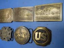 Vintage 70s belt buckles NOS Sold each