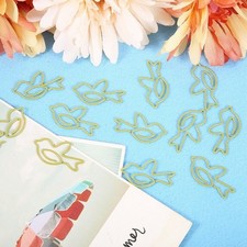 12 Pcs Clip Shaped MultiFunction Thickened Paper Clip 3x2cm