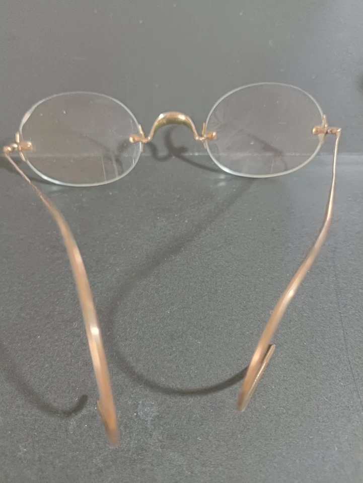 ANCIENNES LUNETTES NUMÉROTÉES POINCON - Photo 3/4