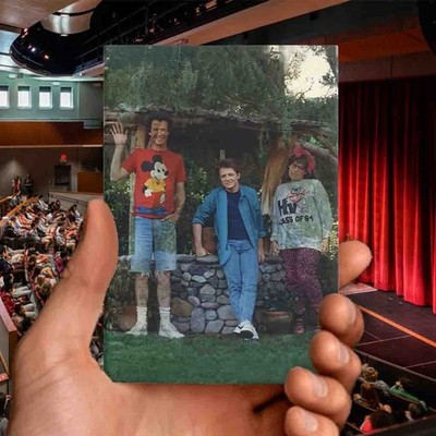 Back to the Future - Marty s Fading Family Magnet