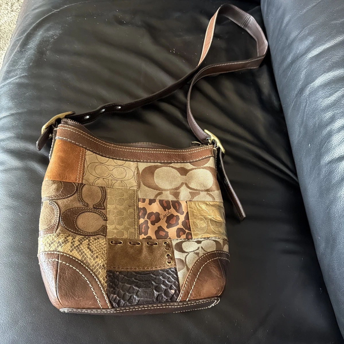 Coach Patchwork Shoulder Bag Bags & Handbags for Women for sale | eBay