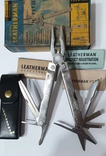 🔥 Leatherman PST II Stainless Multi-Tool New in Box Rare Retired Collectable