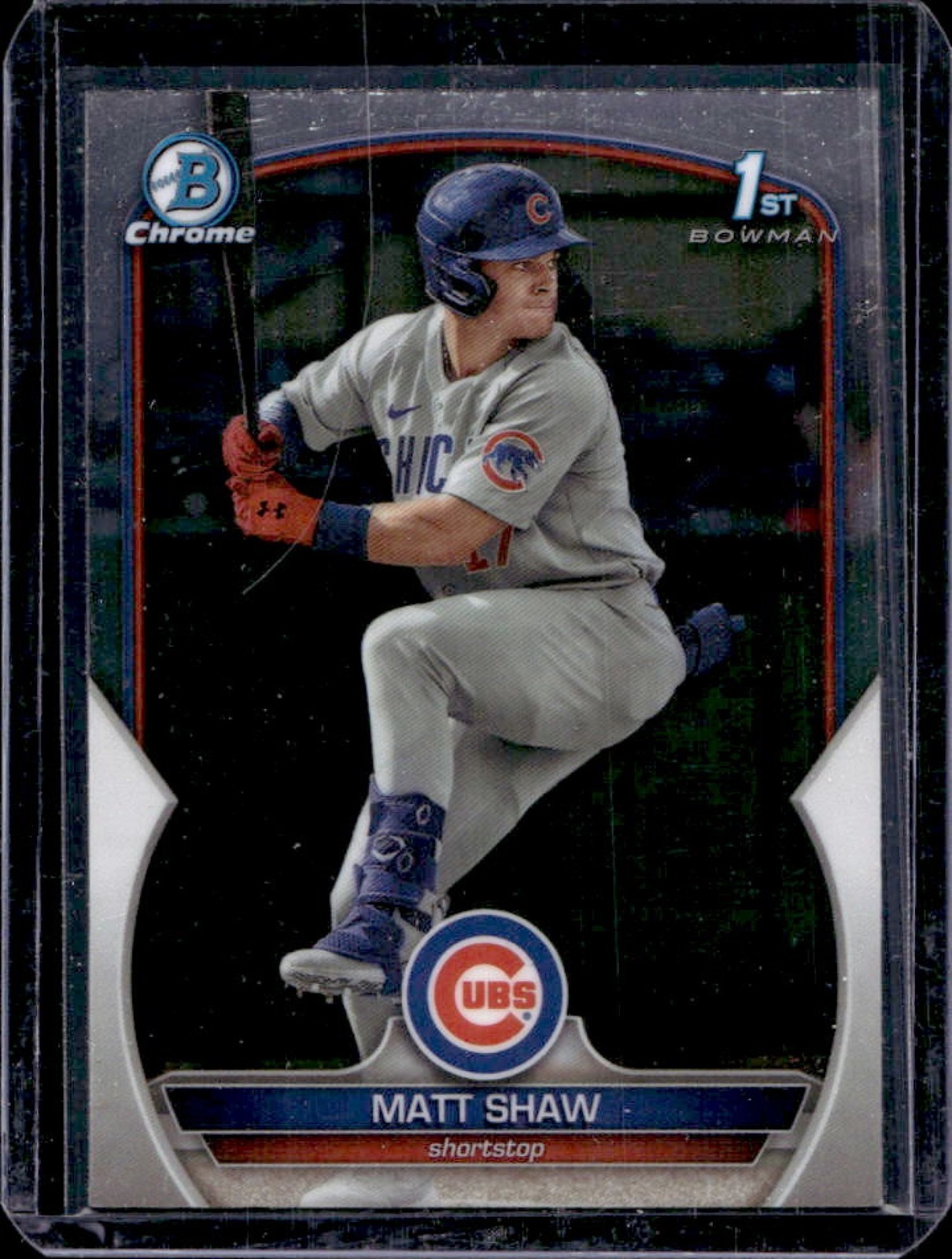 2023 Bowman Draft Matt Shaw Chrome 1st Prospect #BDC-33 Cubs