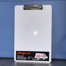 Snap On Tools Plastic Clipboard Capacity 9 1/4 x 14