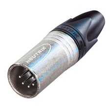 Neutrik NC5MXX 5-Pin XLR Male Connector, Nickel/Silver Contacts