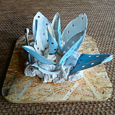Schleif In Spachtel Skulptur Kunst 