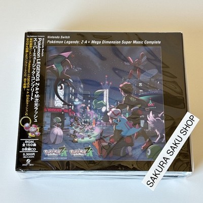 Nintendo Switch Pokemon Legends: Z-A + Mega Dimension Super Music 5CD +goods OBI