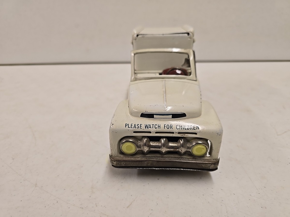 Vintage 1950s Tatsuya Japan Tin Litho Ford Good Humor Ice Cream