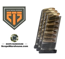 3 PACK ETS Glock 43 G43 9mm 7-Round MAGAZINE FLUSH FIT SMK-GLK-43 FAST SHIP