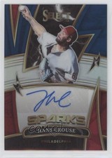 2022 Panini Select Sparks Signatures Tri-Color Prizm 23/75 Hans Crouse Auto n0c