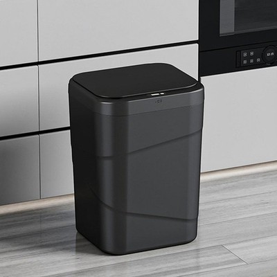 Kunststoff Smart Mülleimer 22x20x30,6 cm Bewegungserkennung Geräuscharm