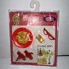 1960s IDEAL Tammy Doll Vintage Accessories Snack Tray Sunglasses Sandals MOC