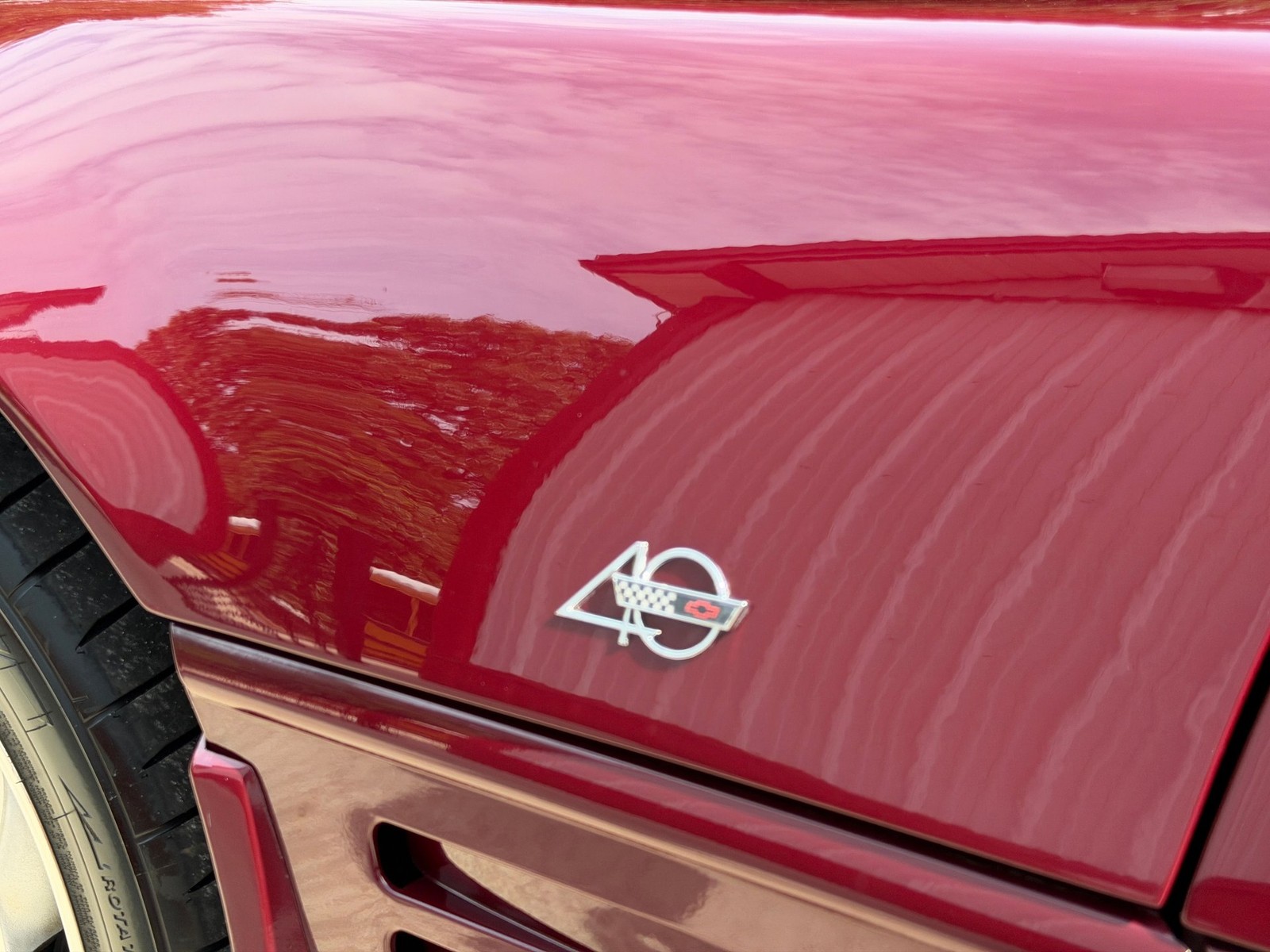 1993 Red Chevrolet Corvette   | C4 Corvette Photo 5