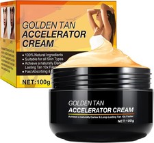 Tanning Accelerator, Long Lasting Sunbed Cream, Effective in Sun-Beds & Outdoor