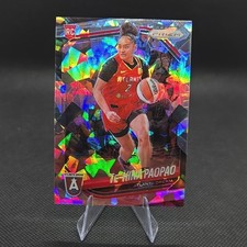 Panini 2025 Prizm Cracked Ice Rookie Te-Hina Paopao #61 Atlanta Dream WNBA