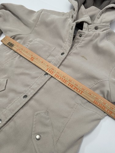 Patagonia Cordwarmer Giacca Donna Piccola Snap Velluto a coste Foderata in Pile Beige LEGGI - Foto 14 di 16