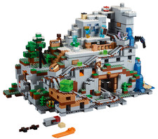 NEW Minecraft The Mountain Cave 21137 2863 PCS Building Blocks Toy Set Gift
